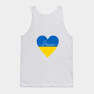 Symbol of peace and love Tank Top